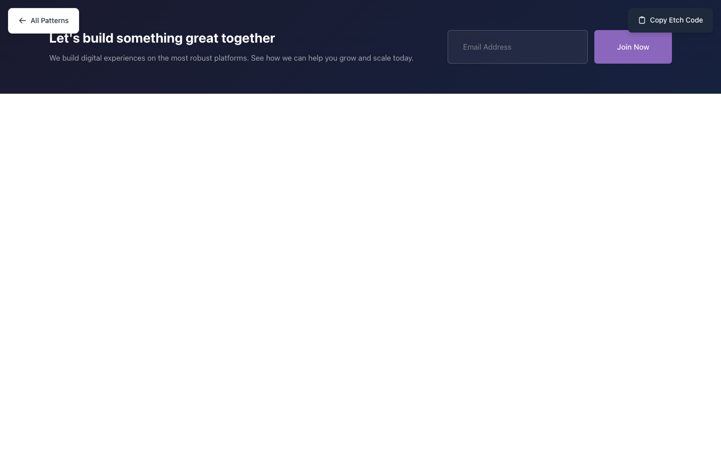 Studio Newsletter CTA